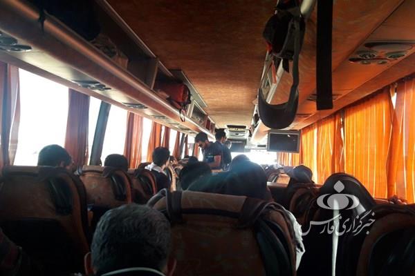 حضور مشکوک دلالان عراقی در اتوبوس زائران ایرانی + عکس