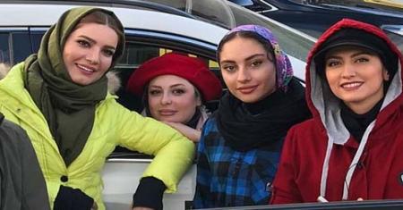دورهمی ماشین های لاکچری بانوان هنرپیشه! + عکس