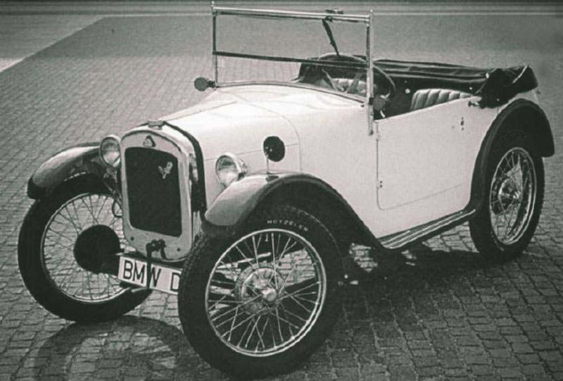 اولین خودروی کارخانه BMW + عکس