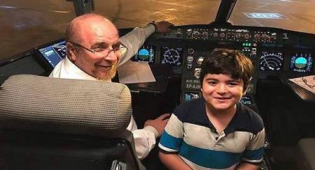 خلبانی محمد باقر قالیباف + عکس