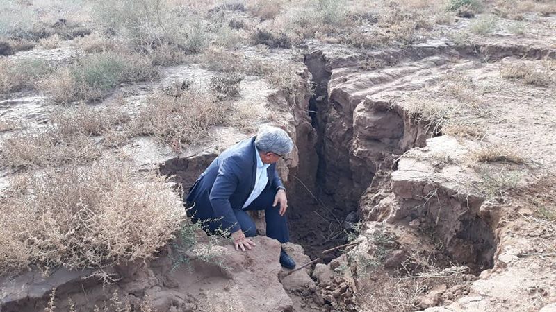 گزارش نشریه انگلیسی  از فرونشست سالانه بخش هایی از تهران