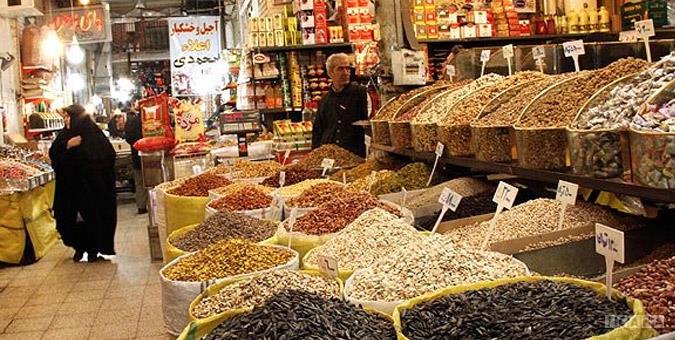 صف پسته ۲۰۰ هزار تومانی در بازار تهران! + عکس