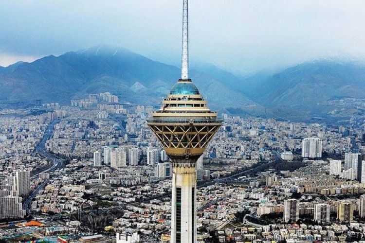 عکسی از برج میلاد تهران