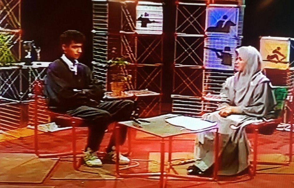 تصویری کمتر دیده شده از عادل فردوسی پور در صداوسیما!