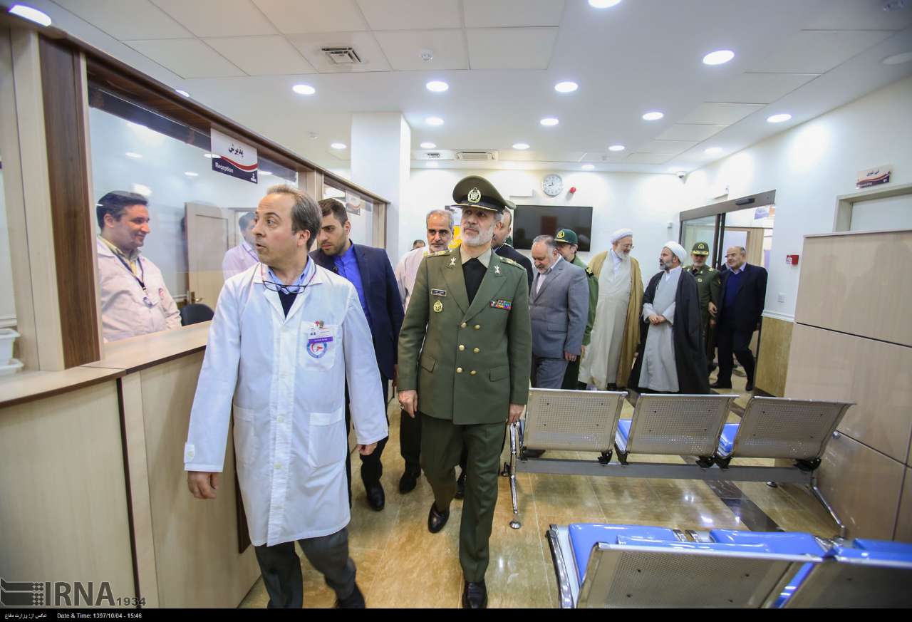 افتتاح فاز جدید بیمارستان فوق تخصصی چمران + عکس