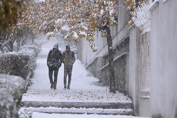 کدام استان ها برف و باران دارند؟