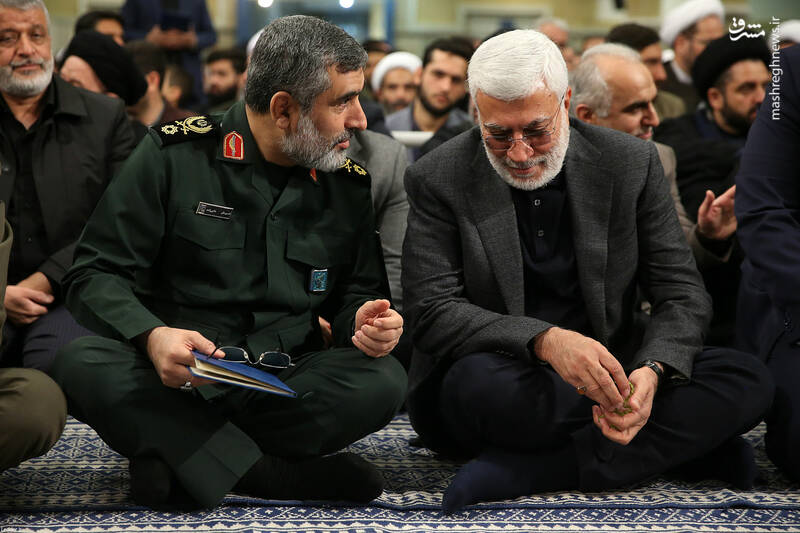 فرمانده حشدالشعبی در تهران + عکس