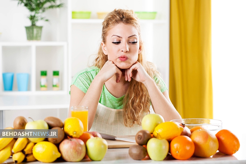 معایب و مزایای رژیم میوه خواری