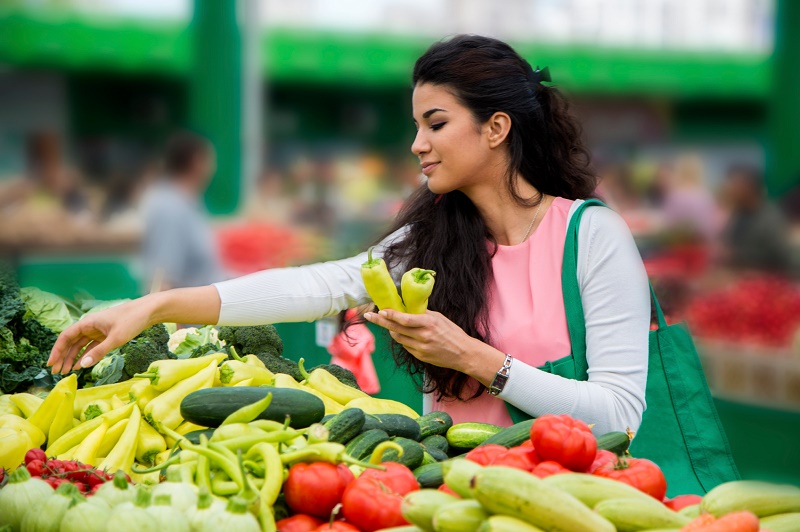 فوايد مصرف ميوه و سبزيجات در بانوان