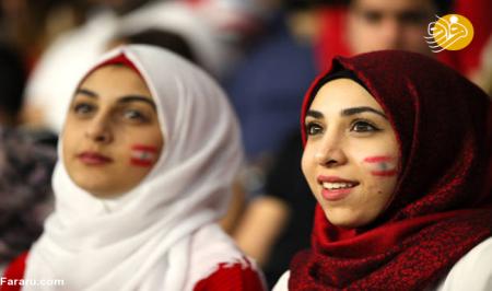 حجاب تماشاگران لبنانی در جام ملت‌های آسیا + عکس