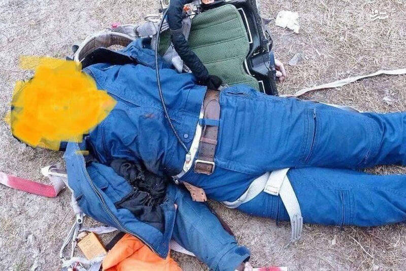 جنازه خلبان دوم جنگنده ساقط شده روس + عکس - تلگرام آپ