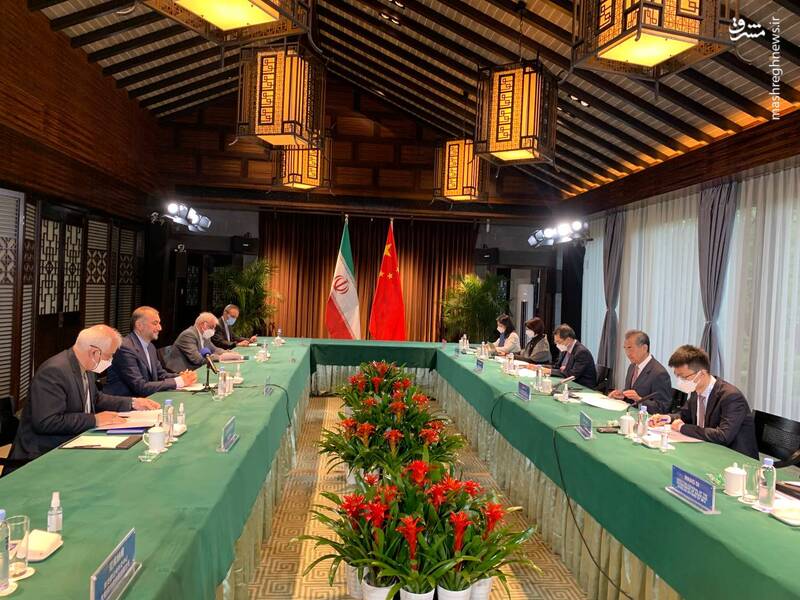 دیدار وزیر امور خارجه با همتای چینی + عکس - تلگرام آپ