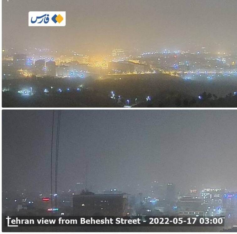 شدت آلودگی هوای تهران به روایت تصویر + عکس - تلگرام آپ